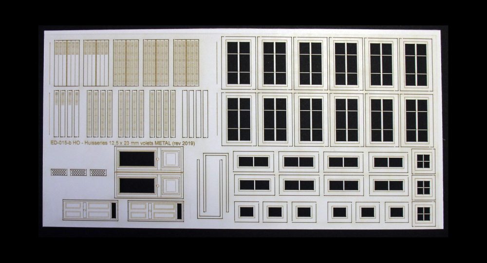 perfk Fenêtre Miniature de Maison de Poupée à échelle 1: 12, Modèle