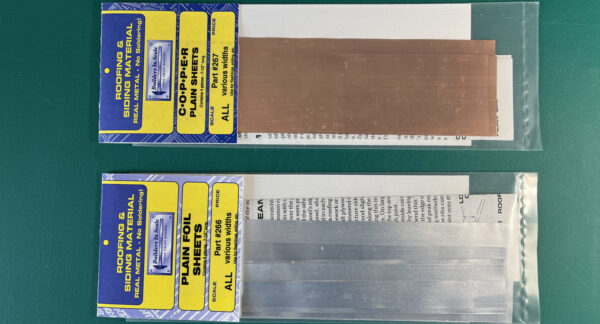 ed-069-BS-2-HO Bandes de feuillard d'étain ou cuivre lisse extra fin